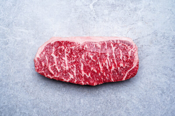 Carrara Wagyu Chilled Wagyu Beef Striploin 6-7 Marbling 300 gm Grocery & Supermarket