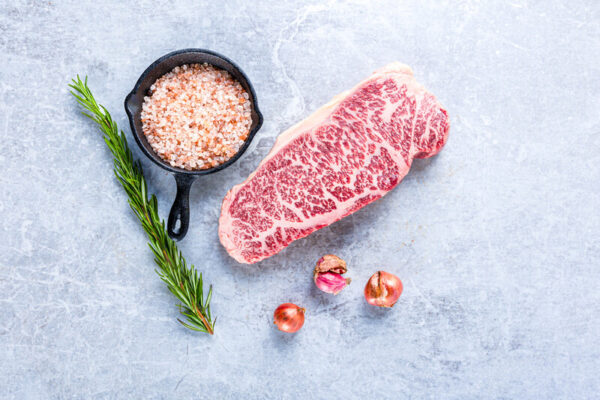 Moriyama Full Blood Wagyu Striploin 9+ Marbling Grocery & Supermarket