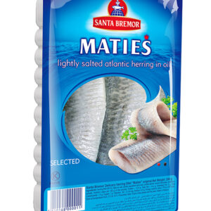 Santa Bremor Matjas Herring Fillet Original in Oil