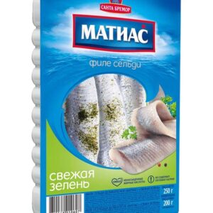 Santa Bremor Matjas Herring Fillet with Herbs